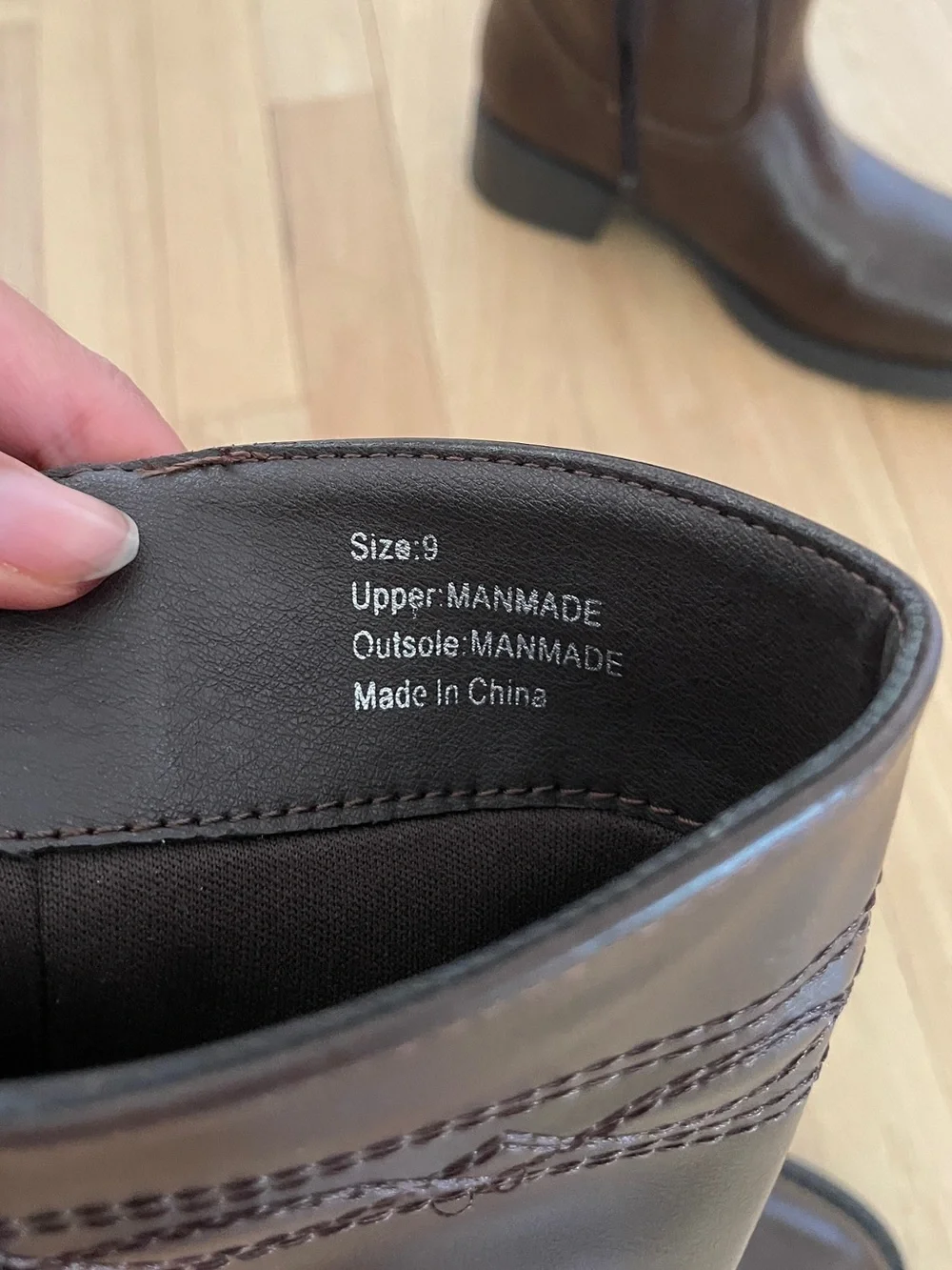 New York & Company faux leather